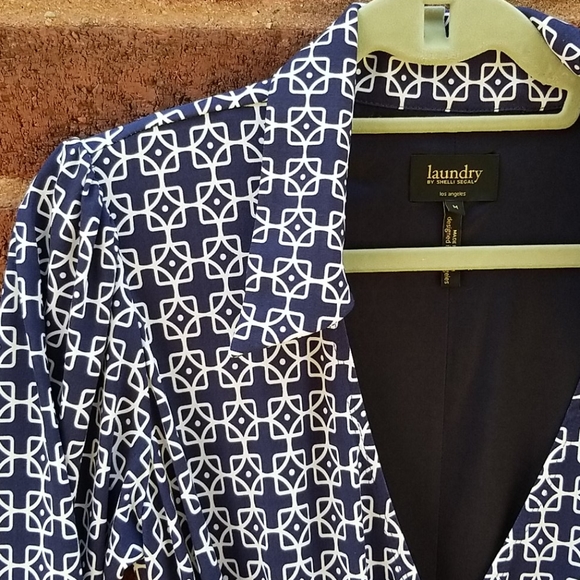 Laundry by Shelli Segal Wrap Dress NWT Sz M - Picture 3 of 6